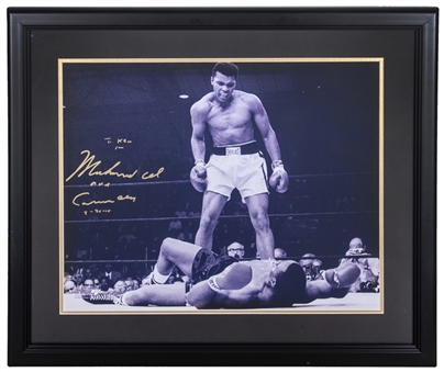 Muhammad Ali Signed & Inscribed 16x20 Photograph (Beckett)